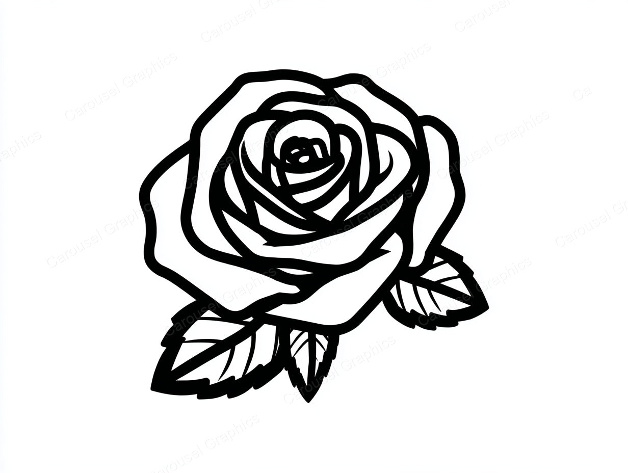 Rose Vector Graphic preview