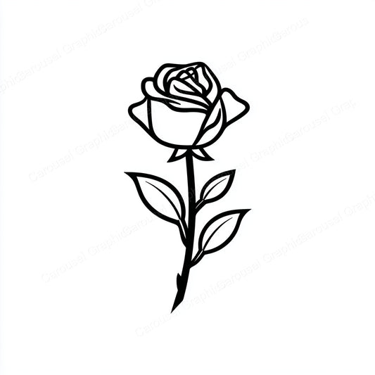 Rose Vector Graphic preview