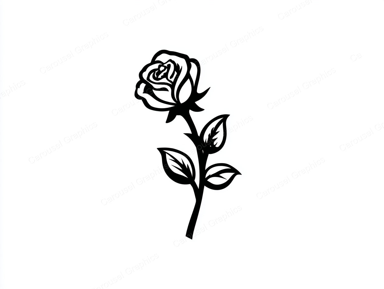 Rose Vector Graphic preview