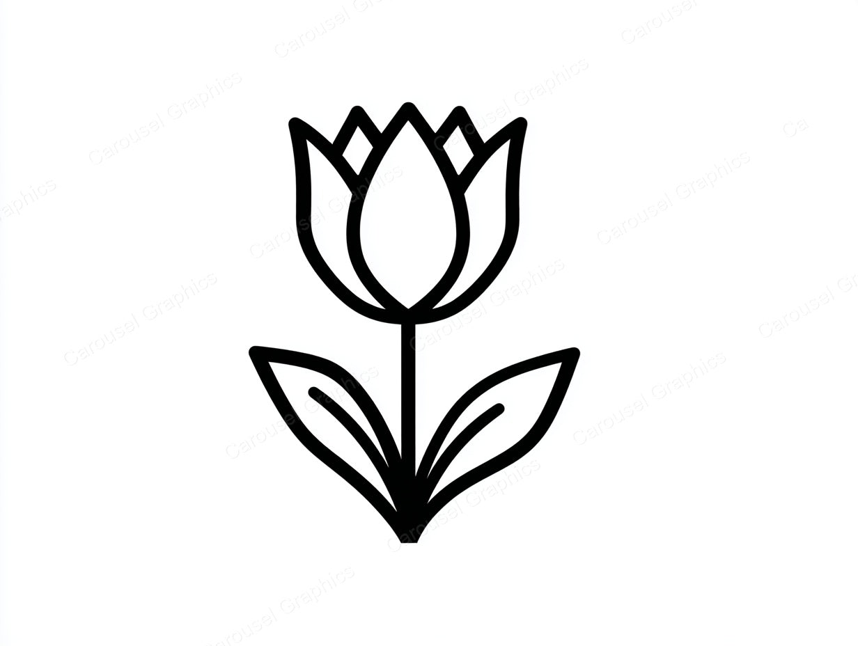 Tulip Vector Graphic preview