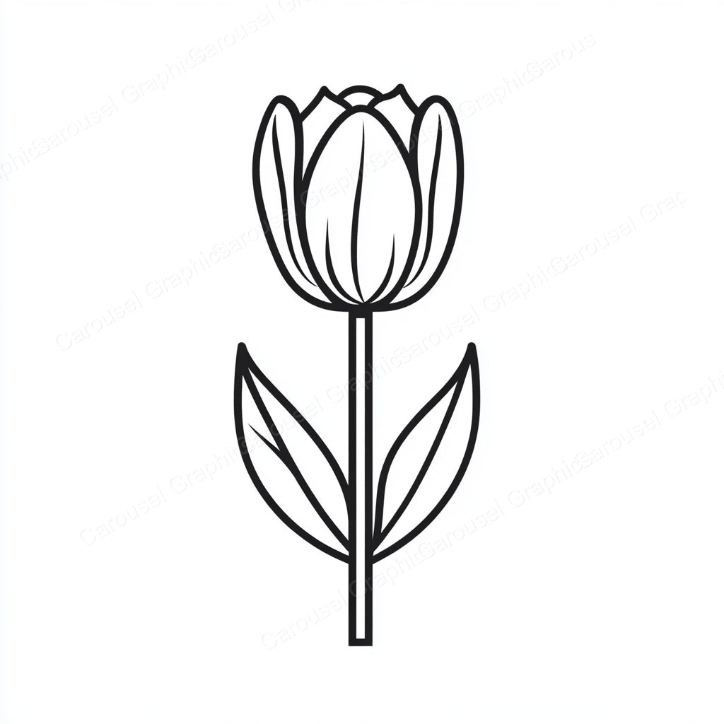 Tulip Vector Graphic preview