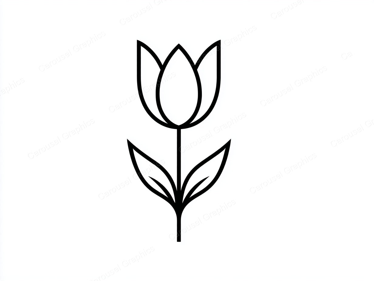 Tulip Vector Graphic preview