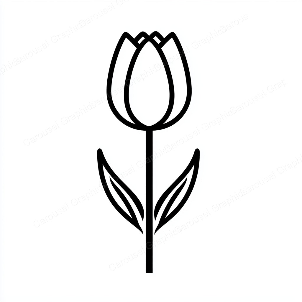 Tulip Vector Graphic preview