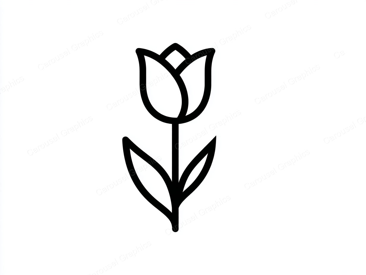 Tulip Vector Graphic preview