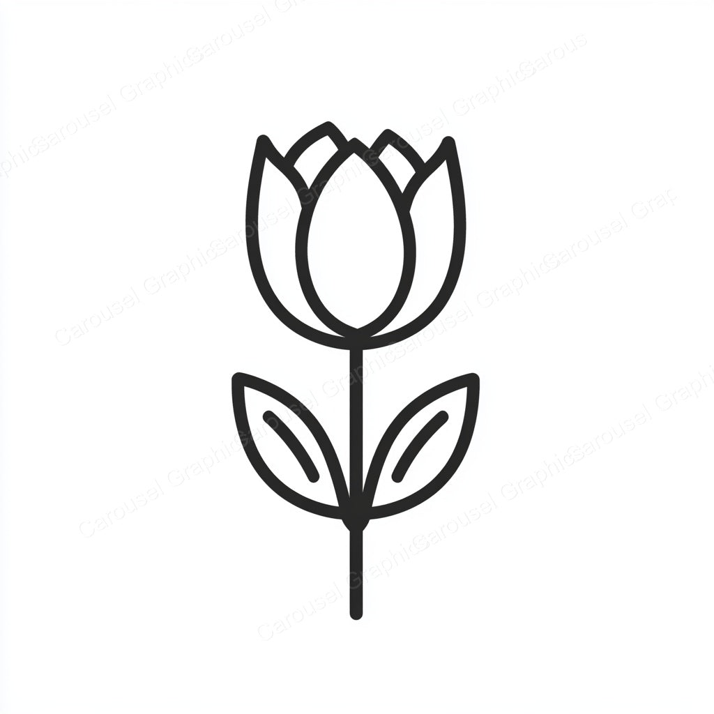 Tulip Vector Graphic preview