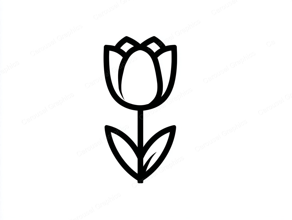 Tulip Vector Graphic preview