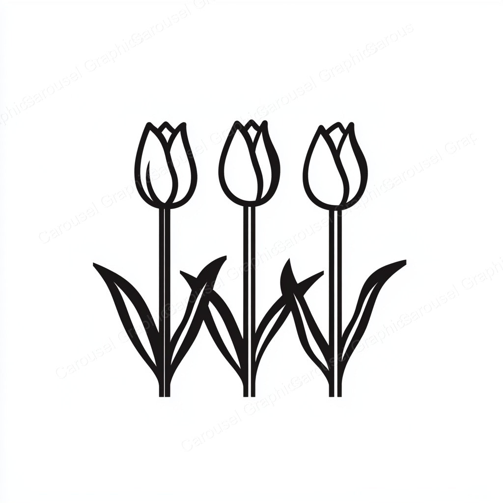 Tulip Vector Graphic preview