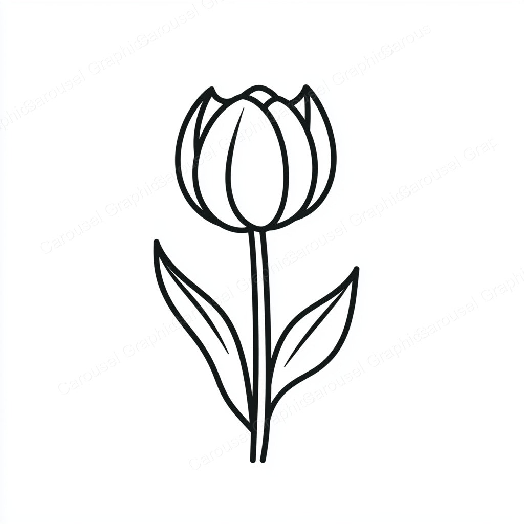 Tulip Vector Graphic preview