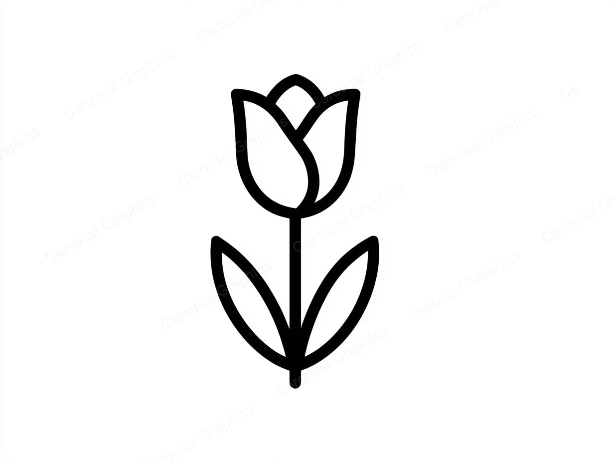 Tulip Vector Graphic preview