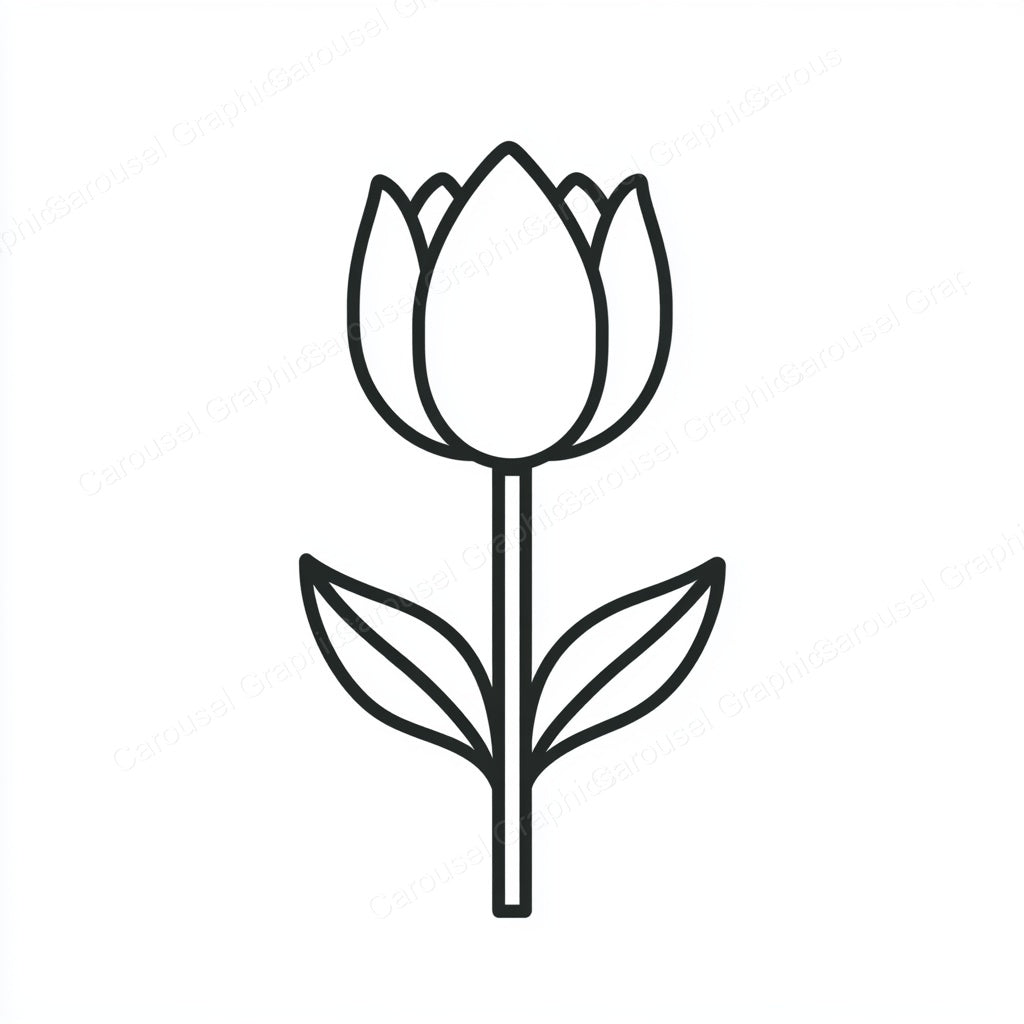 Tulip Vector Graphic preview
