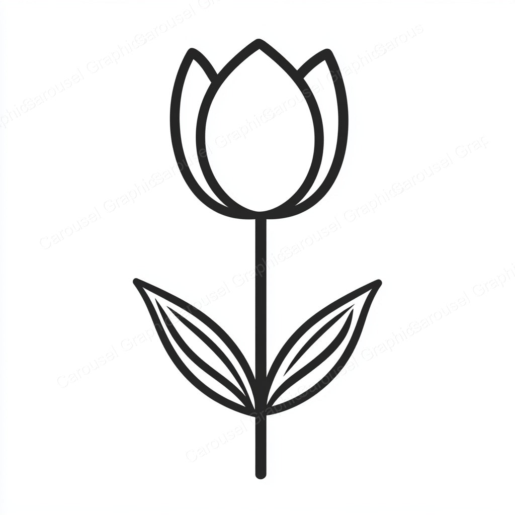 Tulip Vector Graphic preview