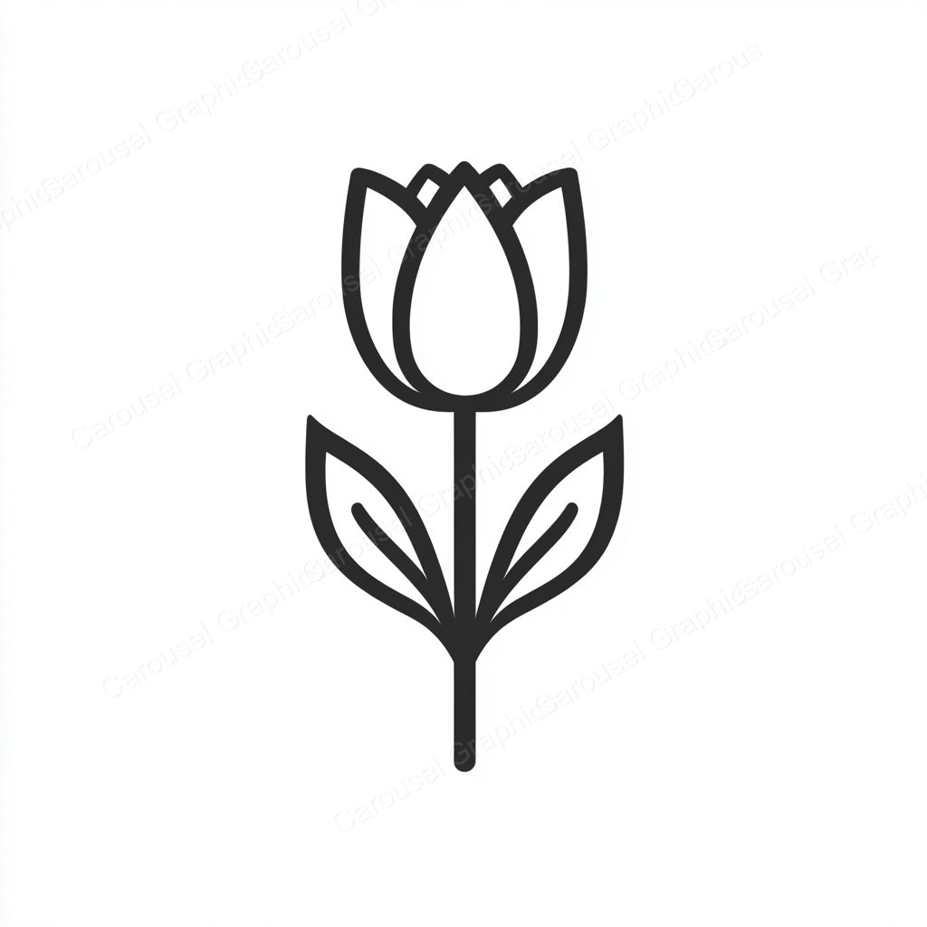 Tulip Vector Graphic preview