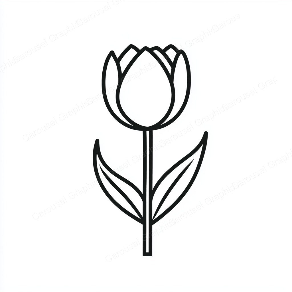 Tulip Vector Graphic preview