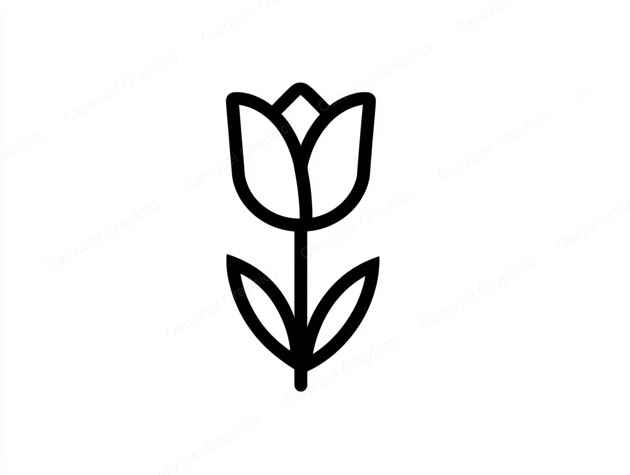 Tulip Vector Graphic preview