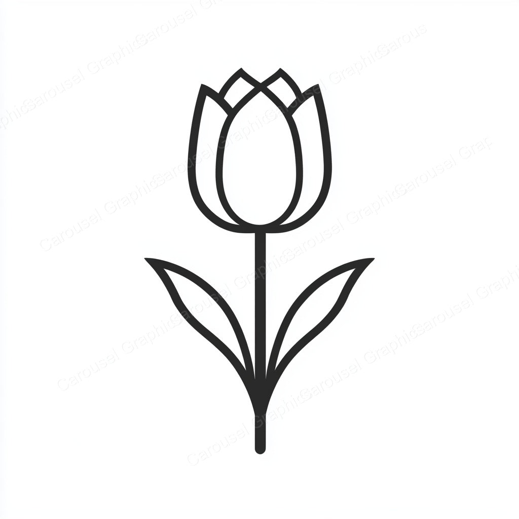 Tulip Vector Graphic preview