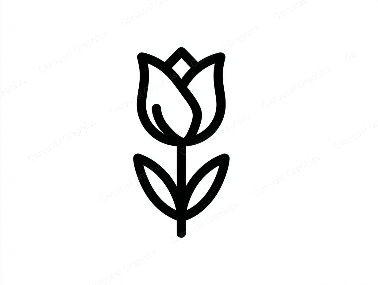 Tulip Vector Graphic preview