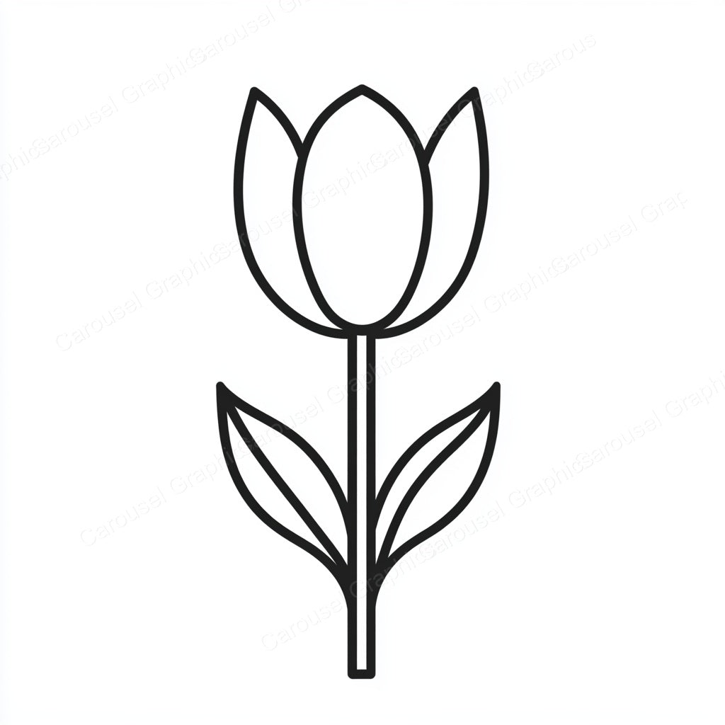 Tulip Vector Graphic preview