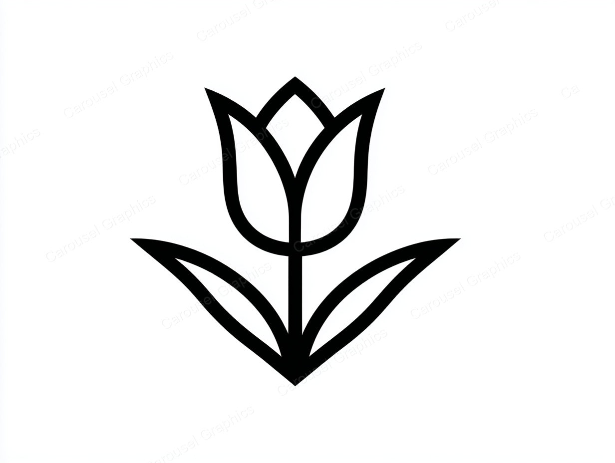Tulip Vector Graphic preview