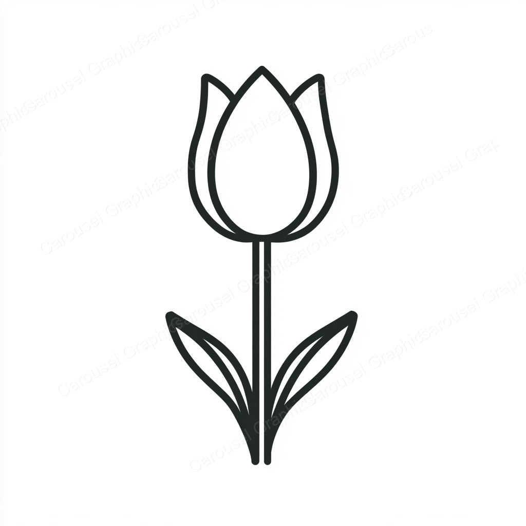 Tulip Vector Graphic preview