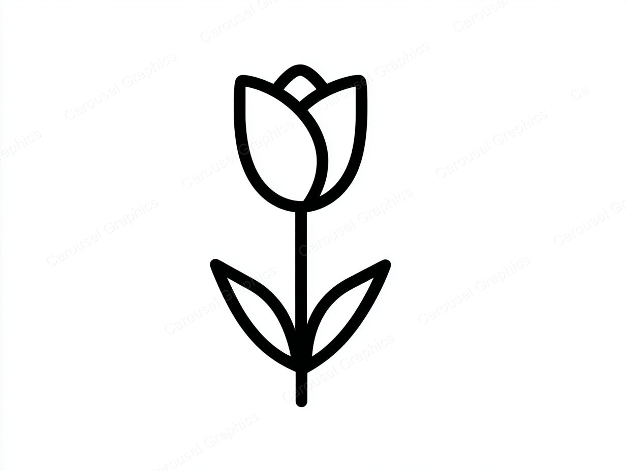 Tulip Vector Graphic preview