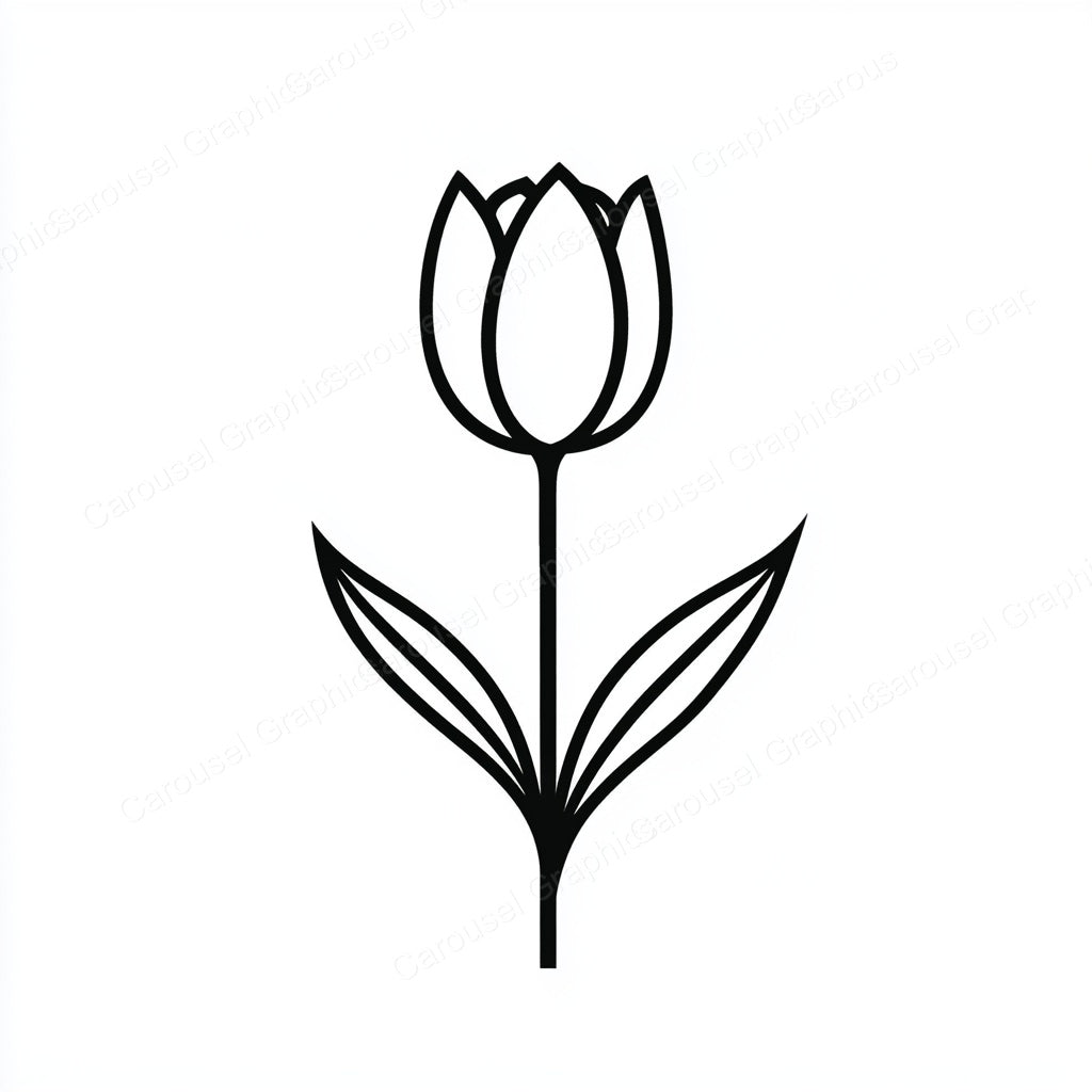 Tulip Vector Graphic preview