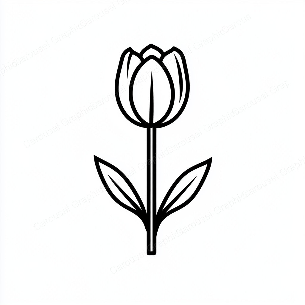 Tulip Vector Graphic preview