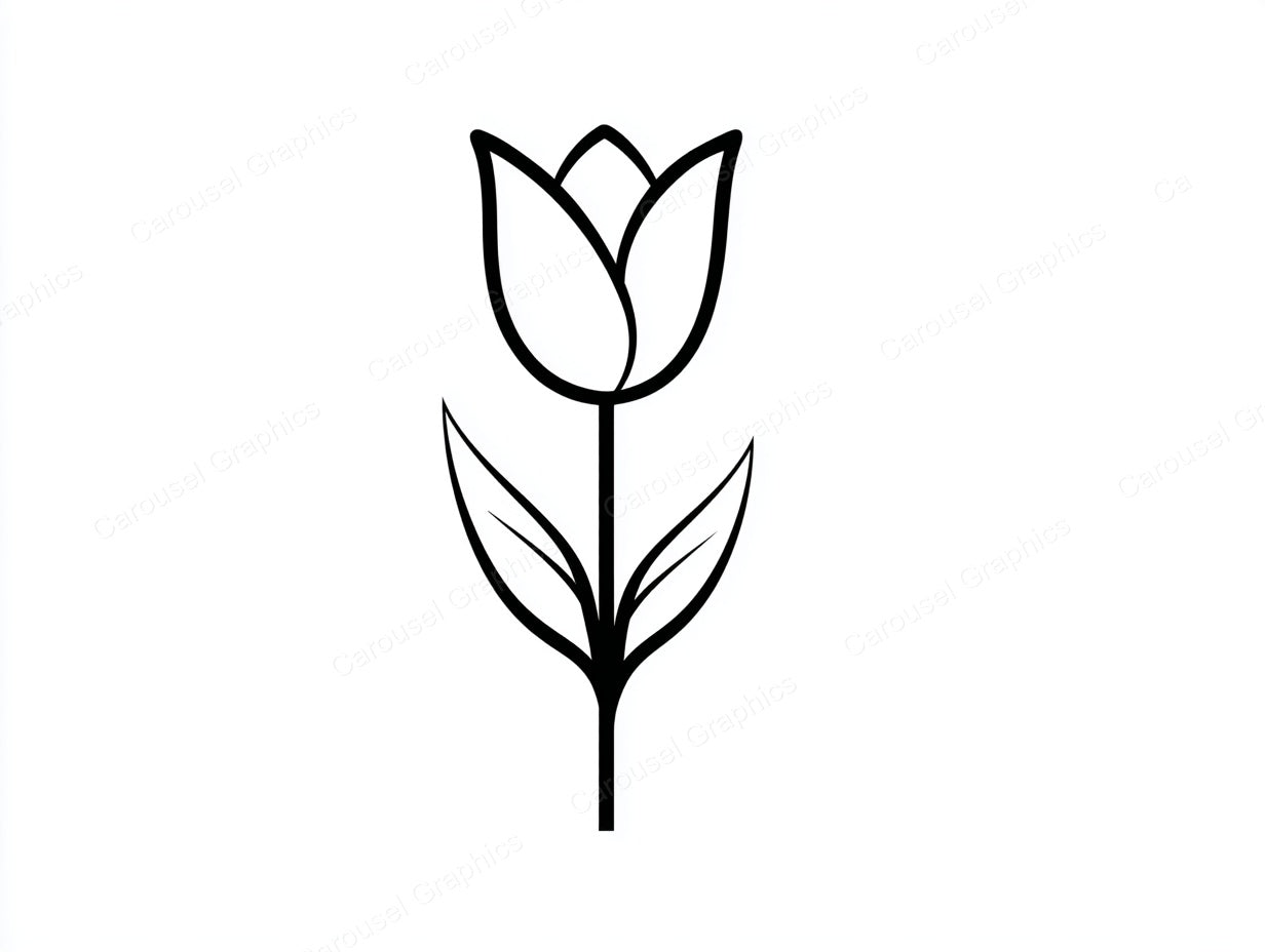 Tulip Vector Graphic preview