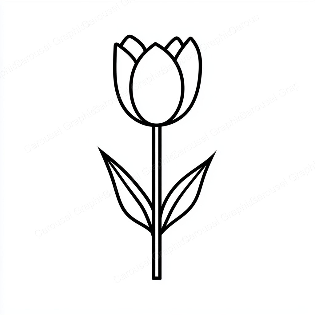Tulip Vector Graphic preview