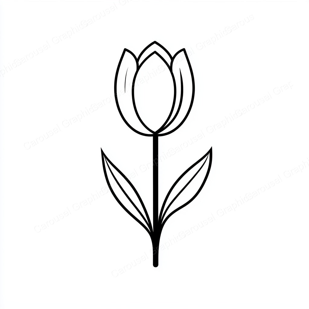 Tulip Vector Graphic preview