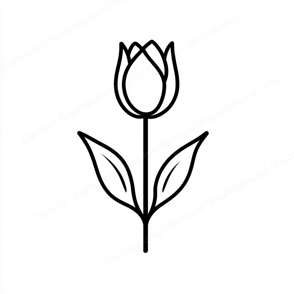 Tulip Vector Graphic preview