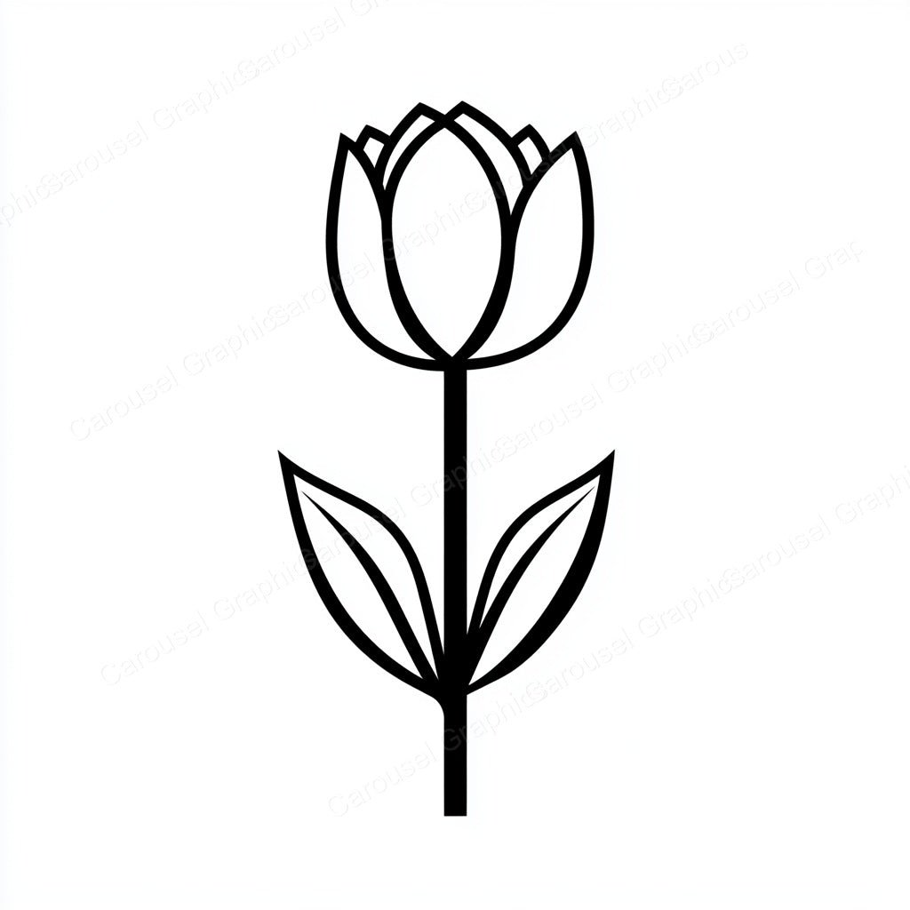 Tulip Vector Graphic preview
