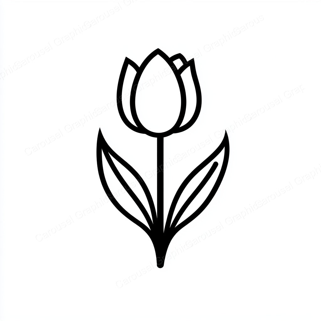 Tulip Vector Graphic preview