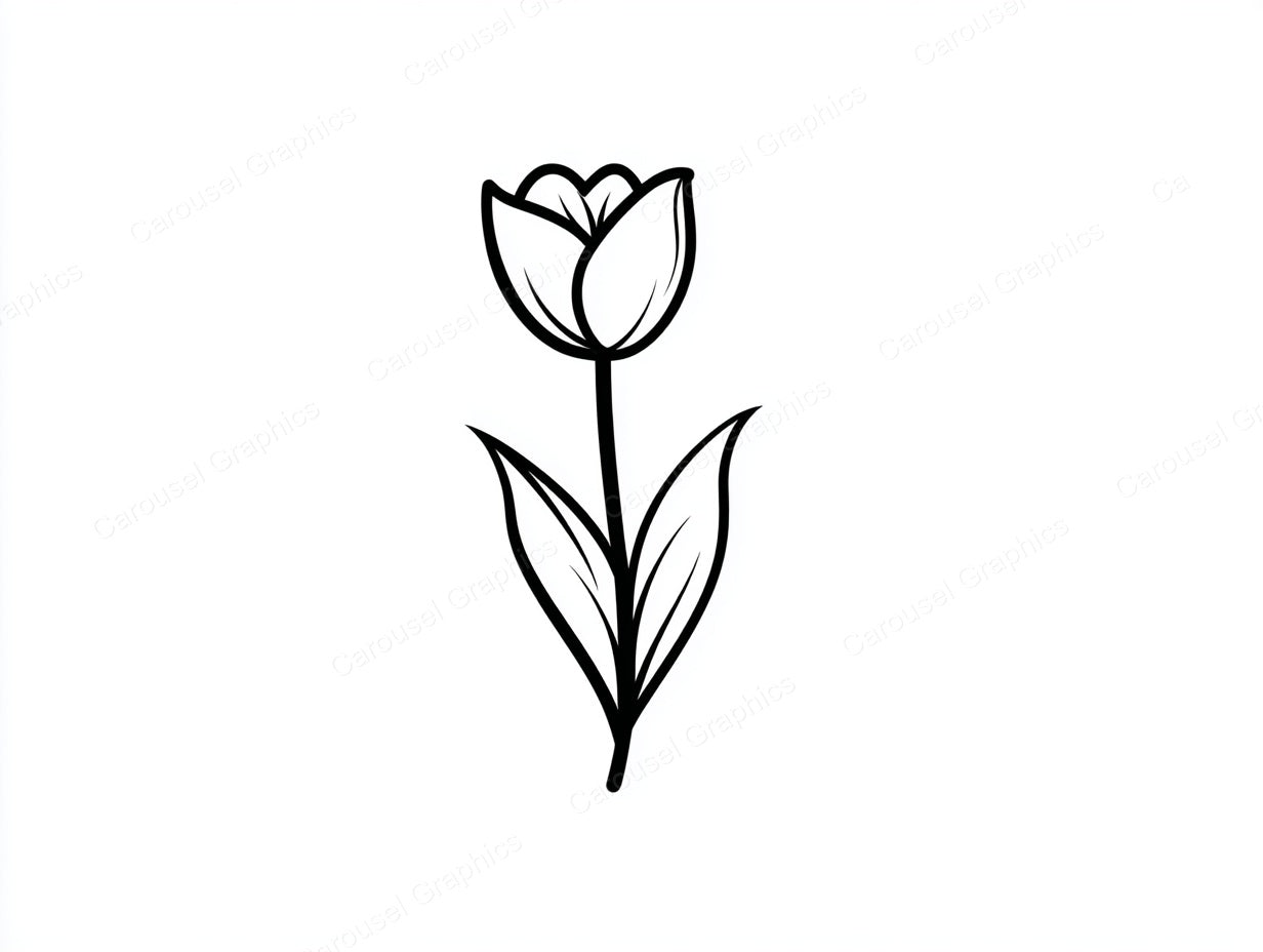 Tulip Vector Graphic preview
