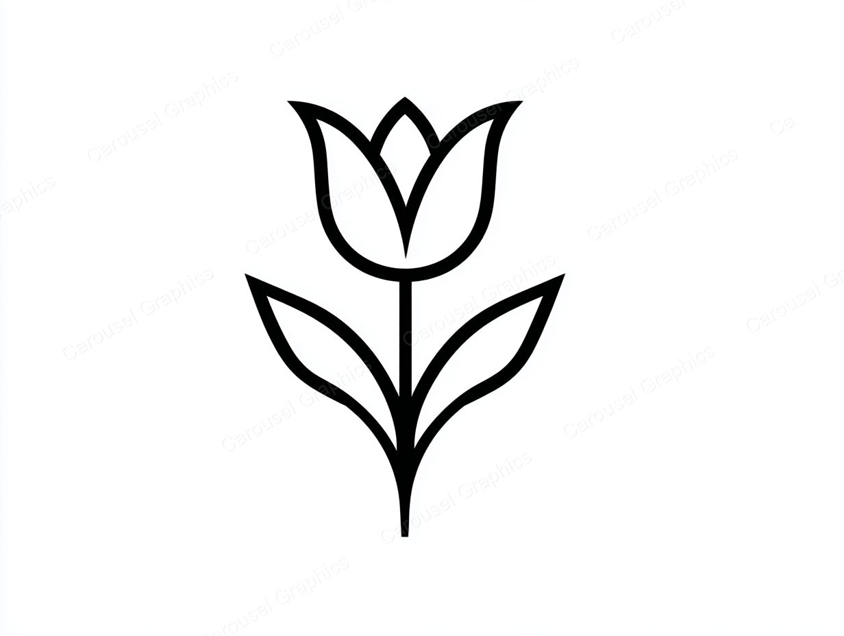 Tulip Vector Graphic preview