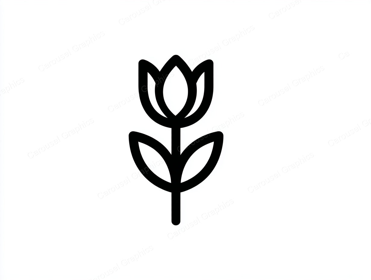 Tulip Vector Graphic preview