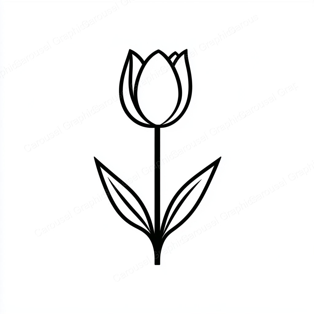 Tulip Vector Graphic preview