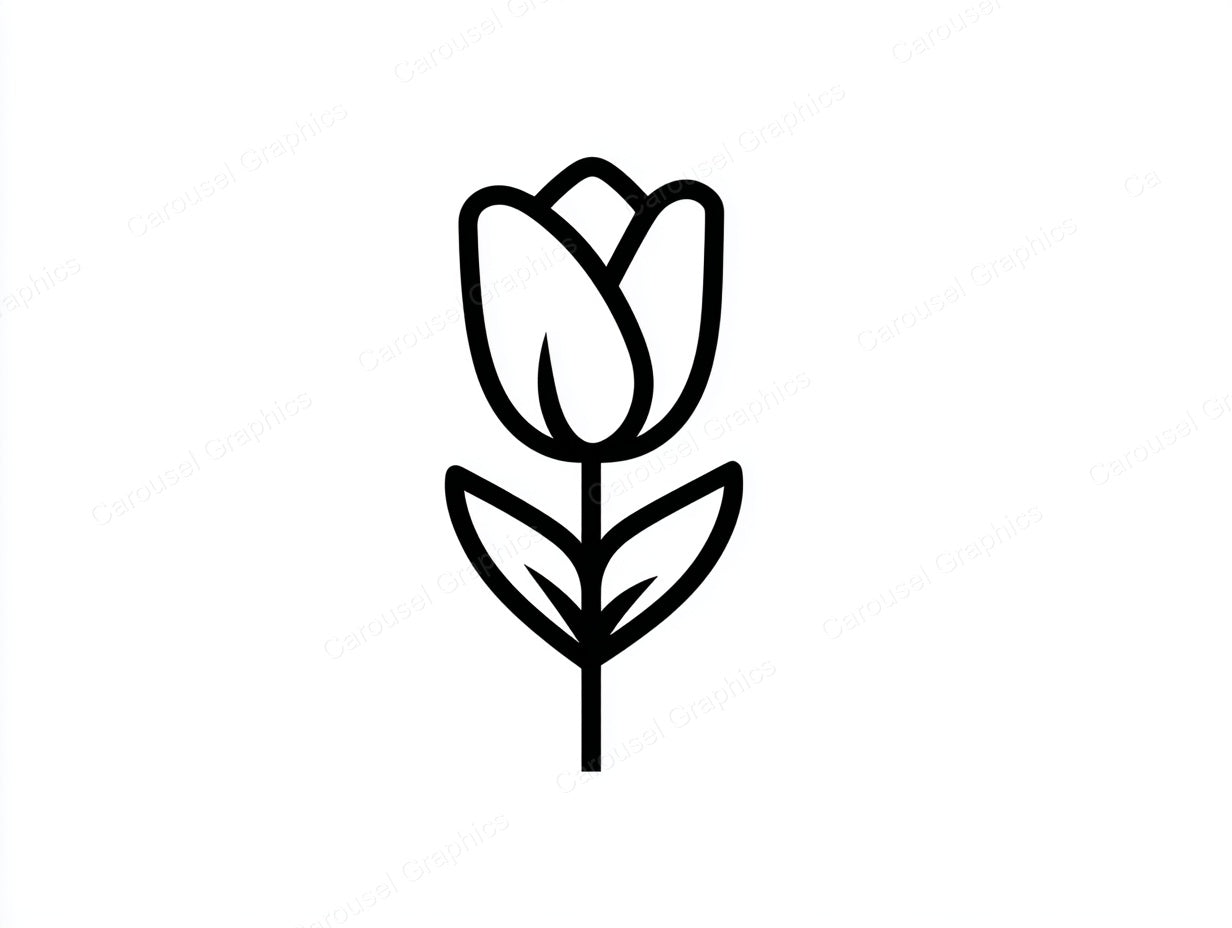 Tulip Vector Graphic preview