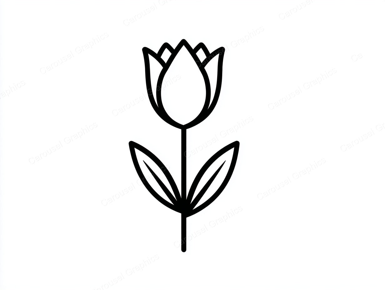 Tulip Vector Graphic preview