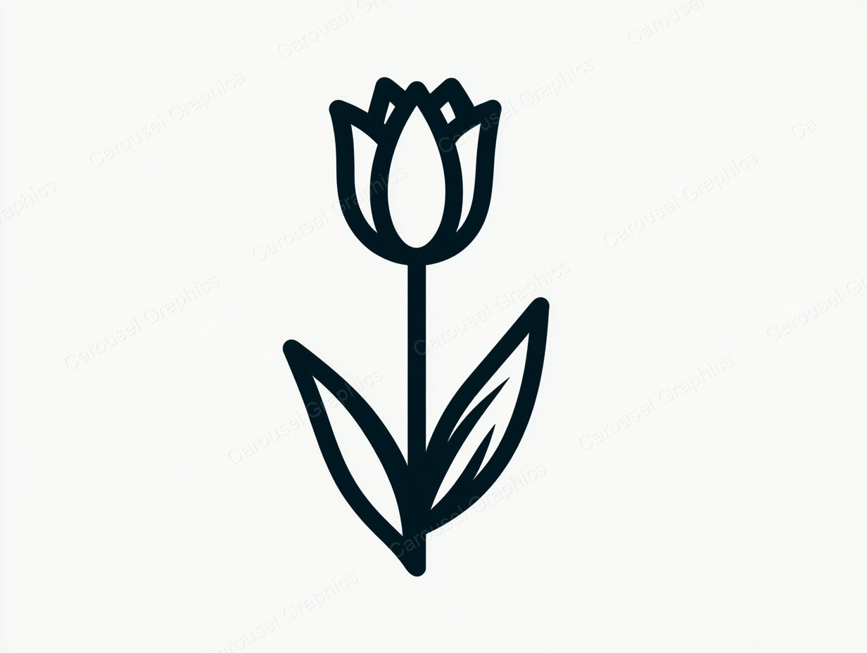 Tulip Vector Graphic preview
