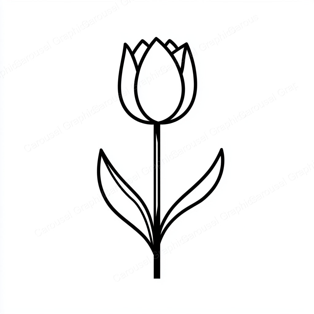 Tulip Vector Graphic preview