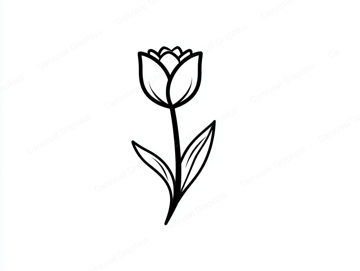 Tulip Vector Graphic preview