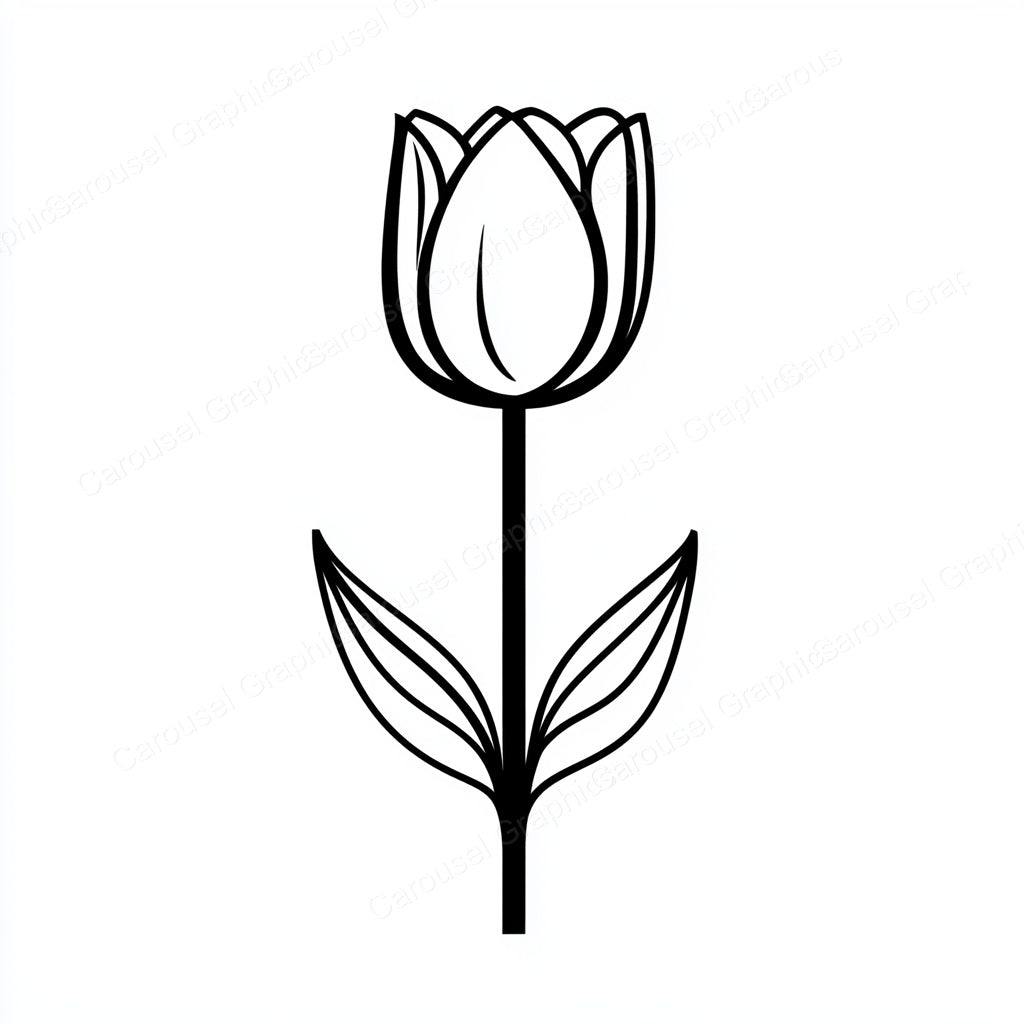 Tulip Vector Graphic preview