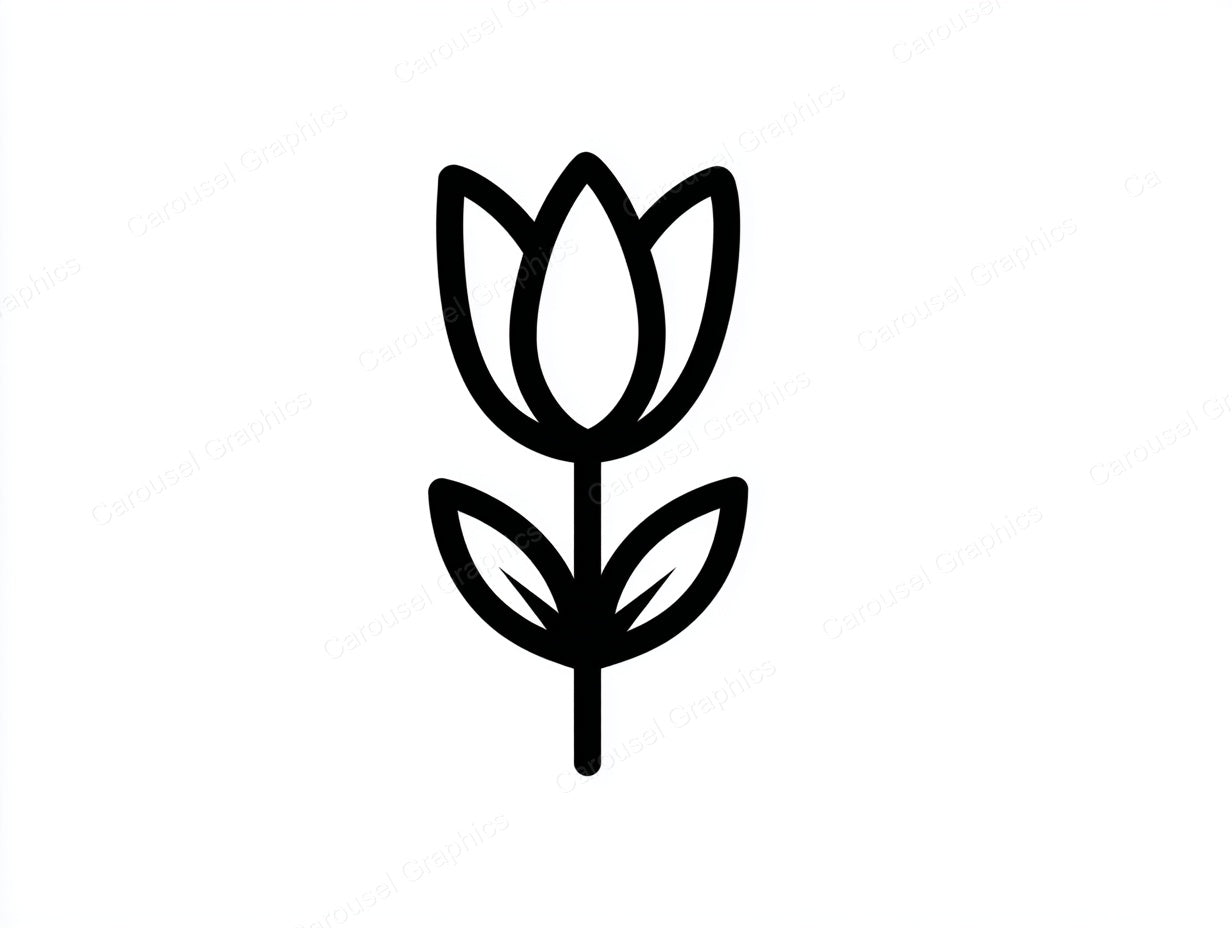 Tulip Vector Graphic preview