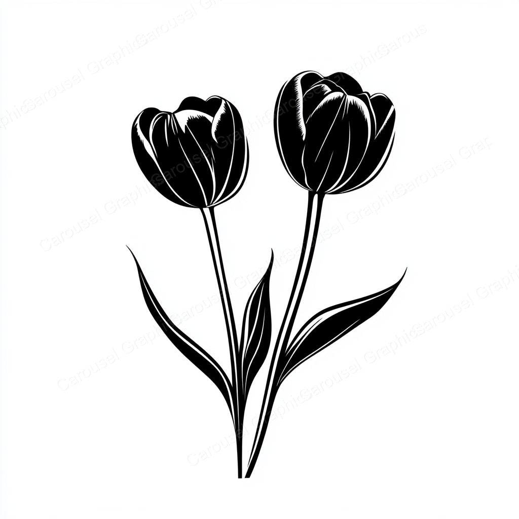 Tulip Vector Graphic preview