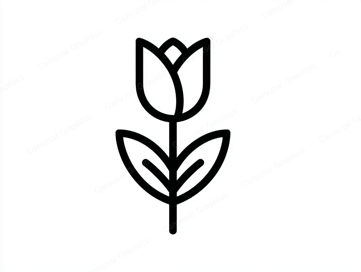 Tulip Vector Graphic preview