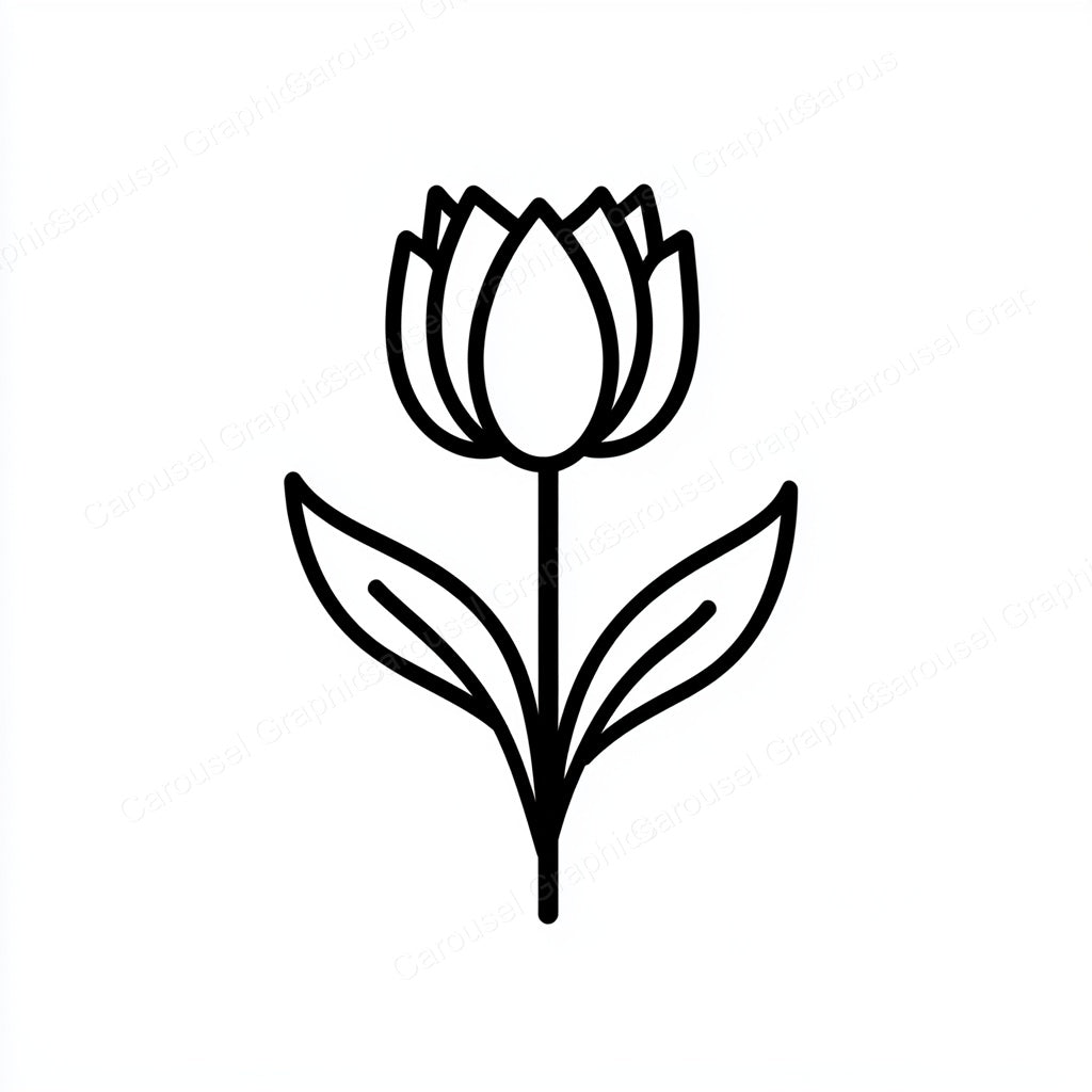 Tulip Vector Graphic preview