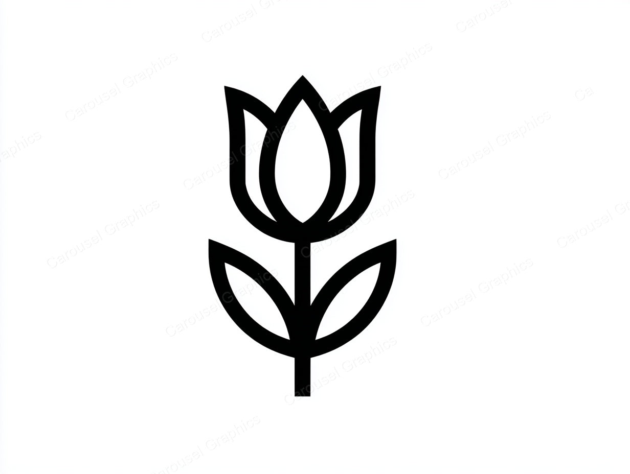 Tulip Vector Graphic preview