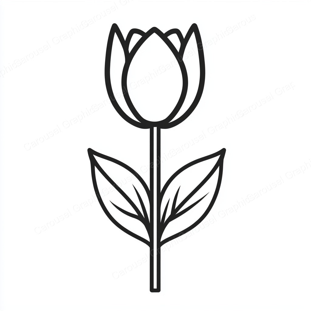 Tulip Vector Graphic preview