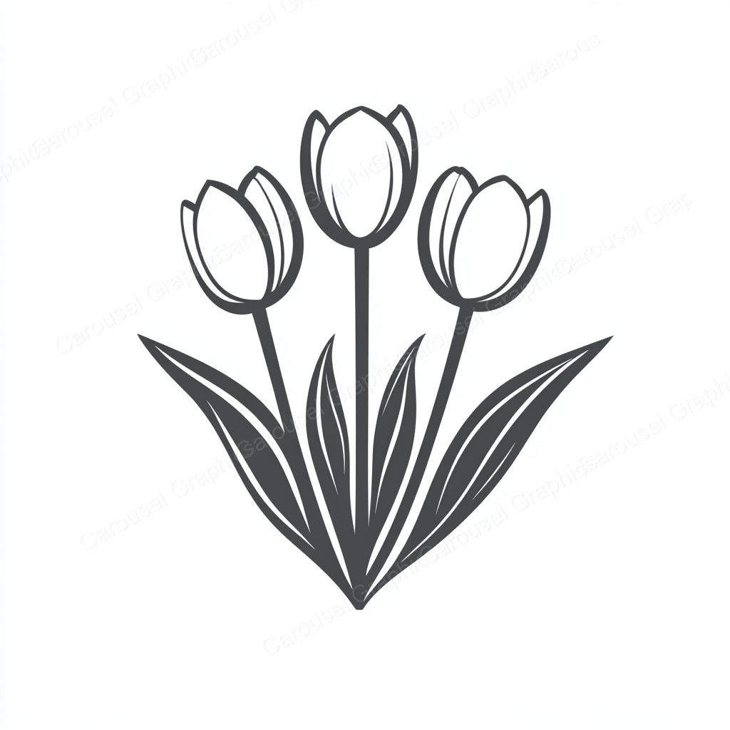 Tulip Vector Graphic preview