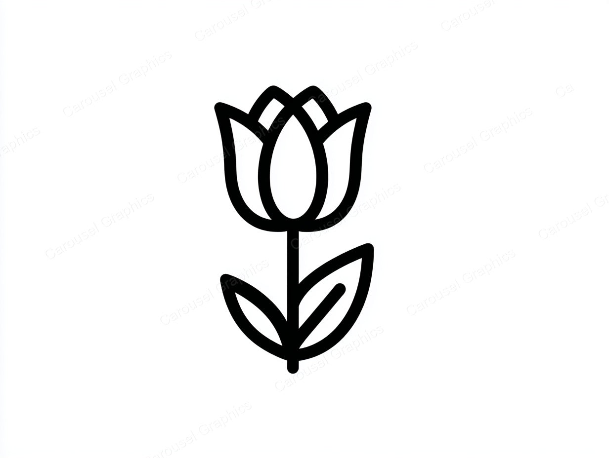 Tulip Vector Graphic preview